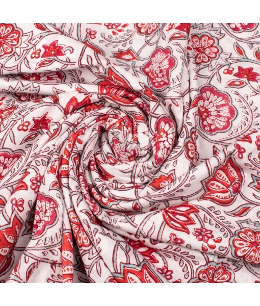 Handmade Block Printed Cotton Fabric Dress Material